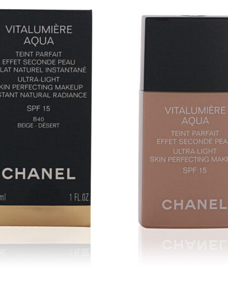 VITALUMIÈRE AQUA teint parfait #40-beige désert 30 ml by Chanel