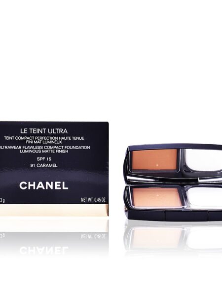 LE TEINT ULTRA ultrawear flawless compact #91-caramel 13 gr by Chanel