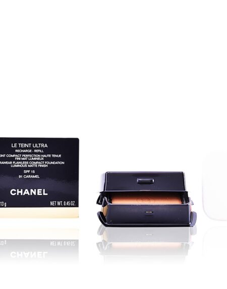 LE TEINT ULTRA ultrawear flawless compact refill# 91-caramel by Chanel