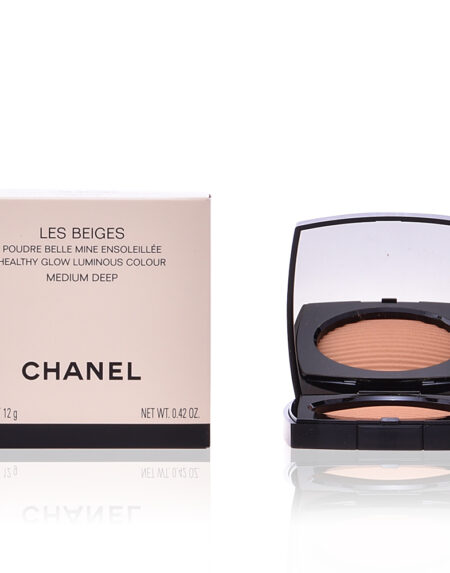 LES BEIGES poudre belle mine ensoleillée #medium deep 12 gr by Chanel