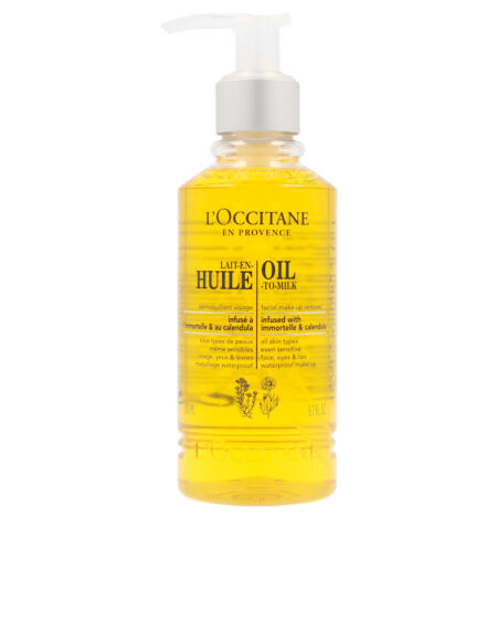 LAIT-EN-HUILE démaquillant visage 200 ml by L'Occitane