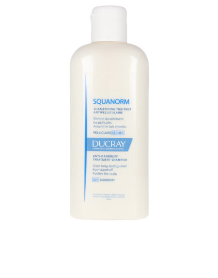 SQUANORM anti-dandruff treatment shampoo dry hair 200 ml by Ducray