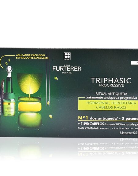 TRIPHASIC PROGRESSIVE Tratamiento anti-caida 8 x 5