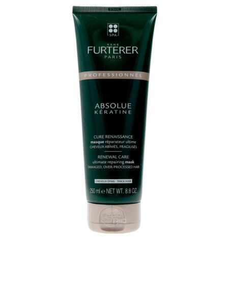 ABSOLUE KERATINE renewal care mask thick hair 250 ml by René Furterer