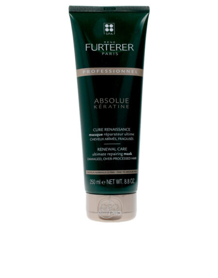 ABSOLUE KERATINE renewal care mask fine hair 250 ml by René Furterer
