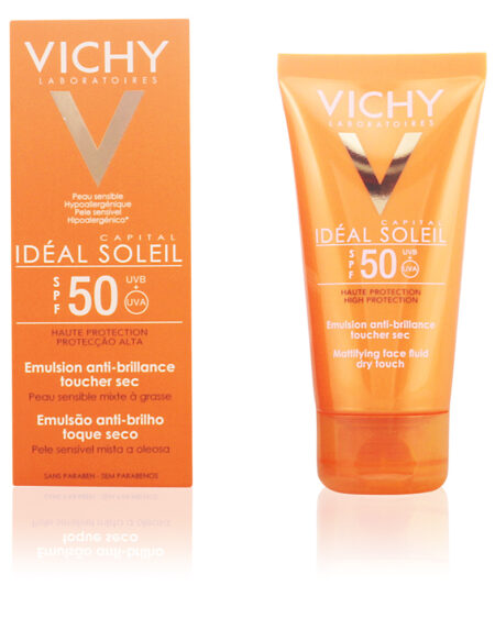 IDÉAL SOLEIL emulsion anti-brillance toucher sec SPF50 50 ml by Vichy
