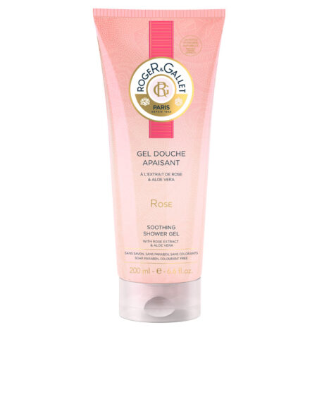 ROSE gel douche apaisant 200 ml by Roger & Gallet