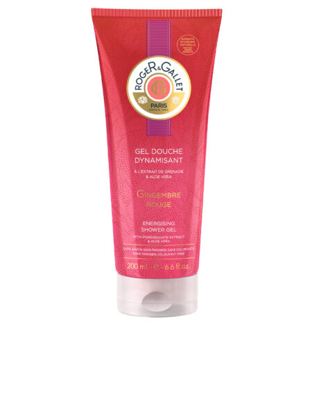 GINGEMBRE ROUGE gel douche dynamisant 200 ml by Roger & Gallet