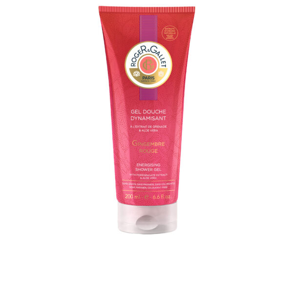 GINGEMBRE ROUGE gel douche dynamisant 200 ml by Roger & Gallet