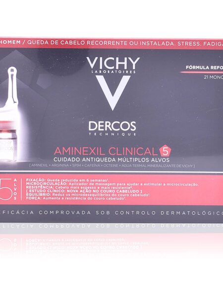 DERCOS aminexil clinical 5 homme 21 x 6 ml by Vichy