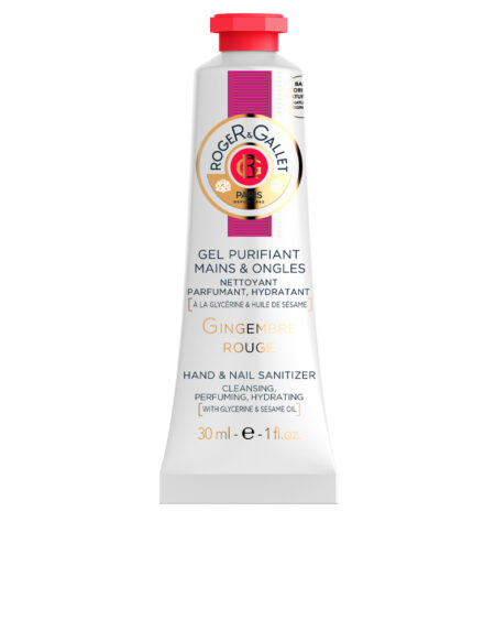 GINGEMBRE ROUGE gel purifiant mains & ongles 30 ml by Roger & Gallet