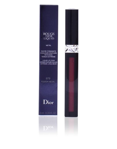 ROUGE DIOR LIQUID liquid lip stain #979-poison metal 6 ml by Dior