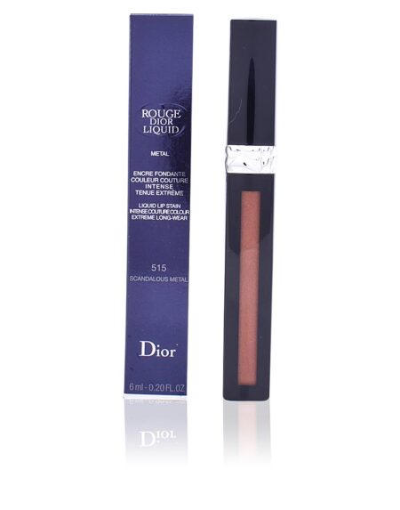 ROUGE DIOR LIQUID liquid lip stain #515-scandalous metal 6ml by Dior