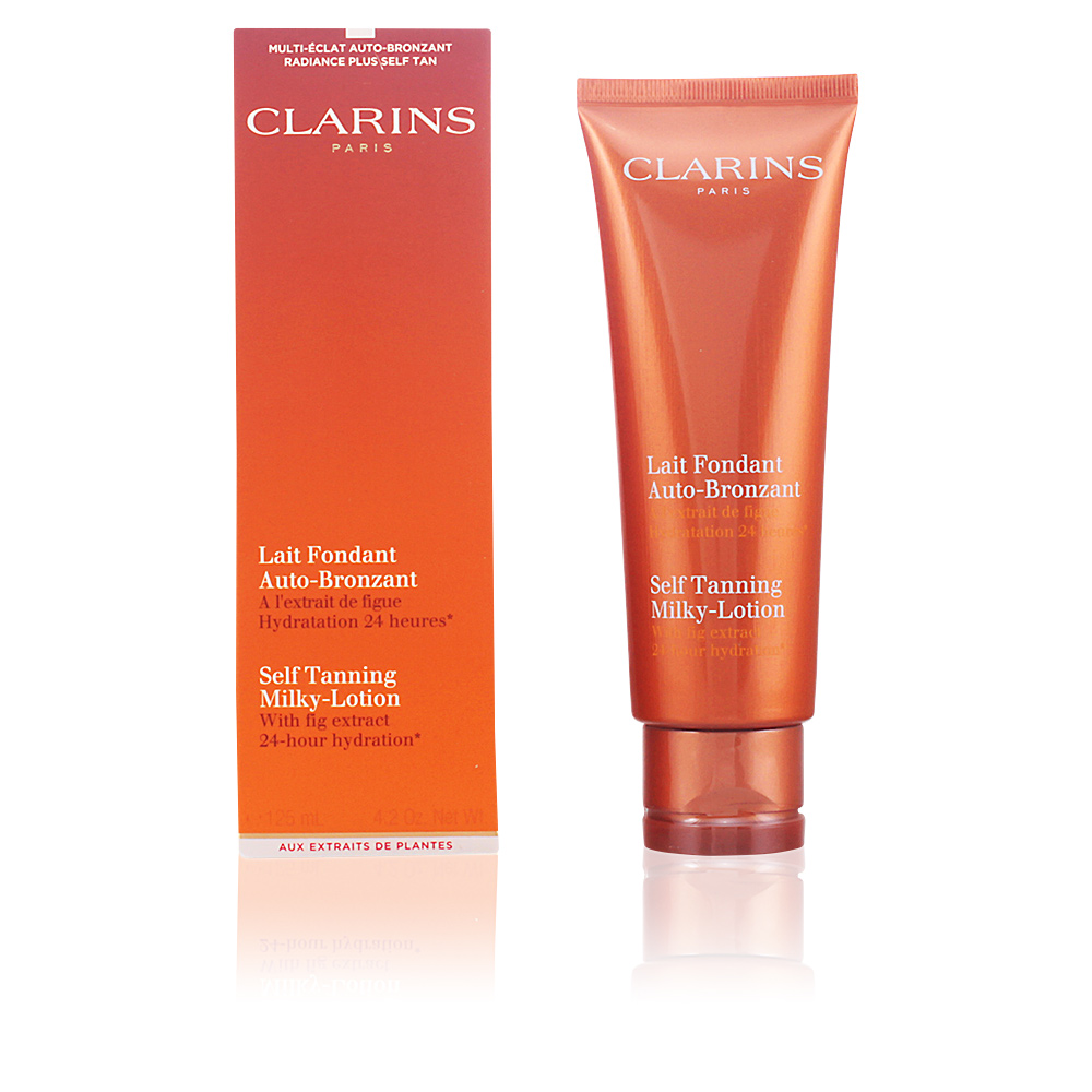 SOLAIRE LAIT FONDANT auto-bronzant hydratation 24h 125 ml by Clarins