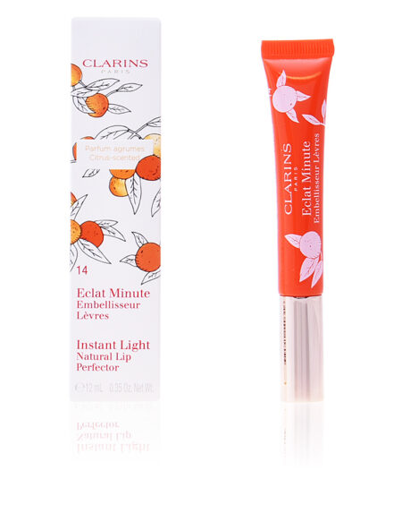 ECLAT MINUTE embellisseur lèvres #14-juicy mandarin 12 ml by Clarins