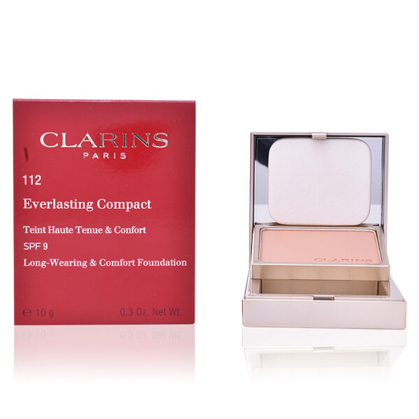 EVERLASTING COMPACT teint haute tenue&confort SPF9#112-amber by Clarins