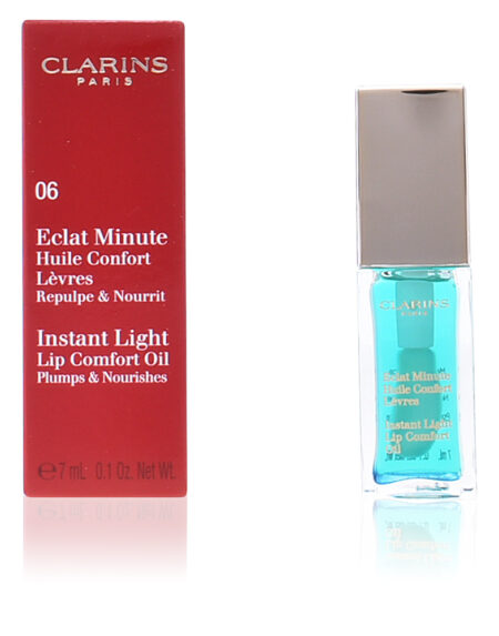 ECLAT MINUTE huile confort lèvres #06-mint 7 ml by Clarins