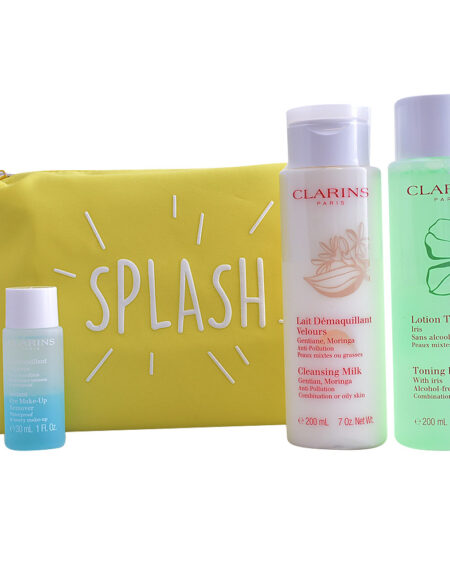 DÉMAQUILLANTS PEAUX MIXTES ET GRASSES LOTE 4 pz by Clarins