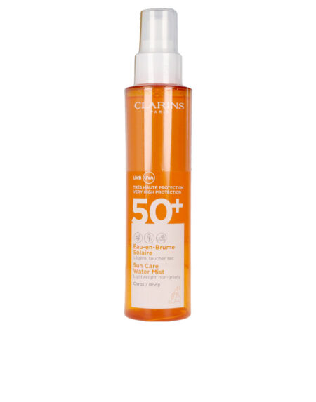 SOLAIRE eau en brume corps SPF50+ vaporizador 150 ml by Clarins