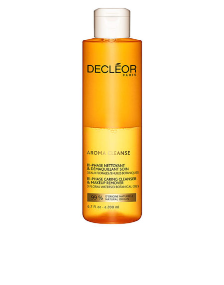 AROMA CLEANSE bi-phase nettoyant & démaquillant soin 200 ml by Decleor