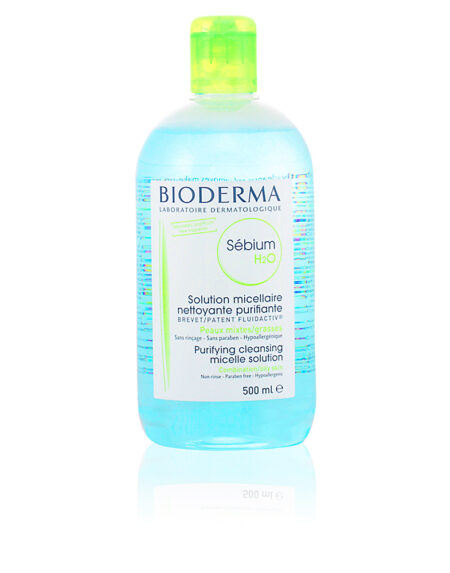 SEBIUM H2O solution micellaire nettoyante purifiante 500 ml by Bioderma