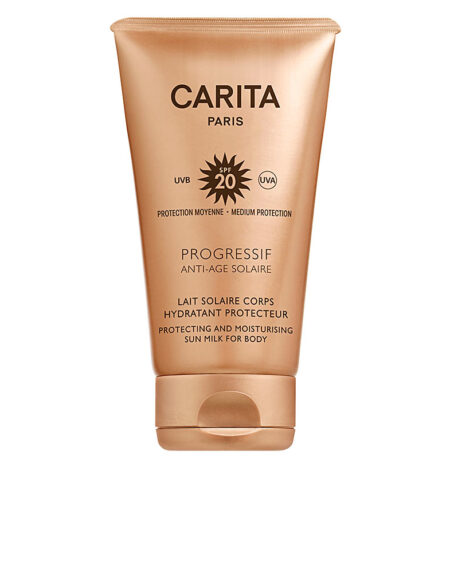 PROGRESSIF ANTI-AGE SOLAIRE lait corps SPF20 150 ml by Carita