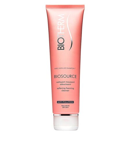 BIOSOURCE softening cleansing foam dry skin 150 ml by Biotherm