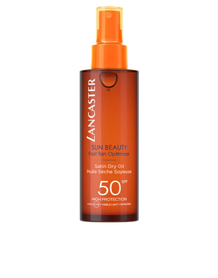SUN BEAUTY dry touch oil fast tan SPF50 vaporizador 150 ml by Lancaster