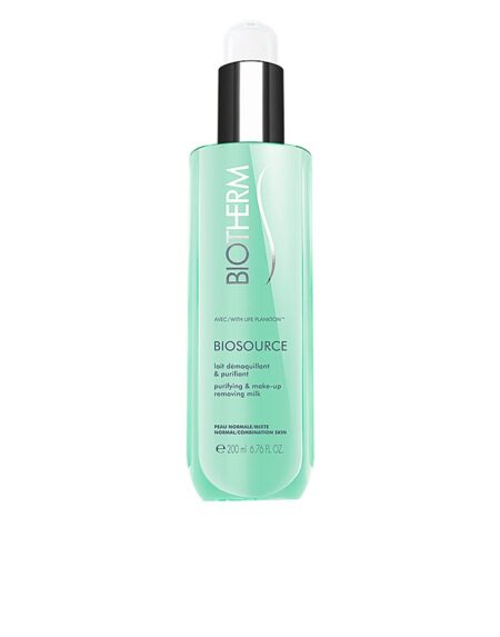 BIOSOURCE purifiying & make-up removing milk 200 ml by Biotherm