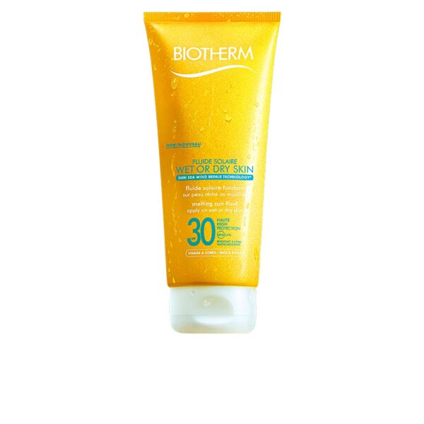 WET OR DRY SKIN melting sun fluid SPF30 200 ml by Biotherm