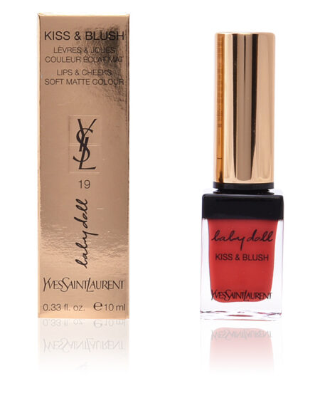BABY DOLL KISS&BLUSH #19-corail sulfureux 10 ml by Yves Saint Laurent
