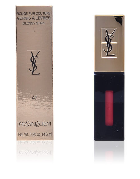 ROUGE PUR COUTURE vernis à lèvres #47-carmin tag 6 ml by Yves Saint Laurent