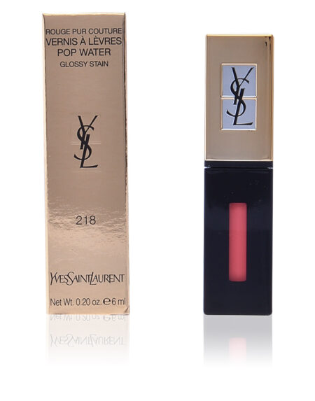 ROUGE PUR COUTURE POP WATER glossy stain#218-orange mist 6ml by Yves Saint Laurent