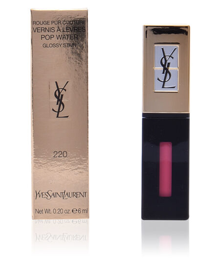 ROUGE PUR COUTURE POP WATER glossy stain#220-nude steam 6 ml by Yves Saint Laurent