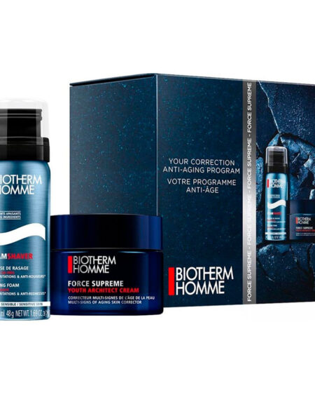 HOMME FORCE SUPREME REBUILDER LOTE 2 pz by Biotherm