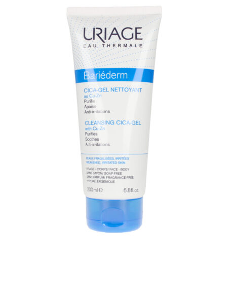 BARIÉDERM cleanising cica gel 200 ml by New Uriage