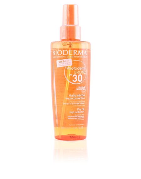 PHOTODERM BRONZ SPF30 huile sèche 200 ml by Bioderma