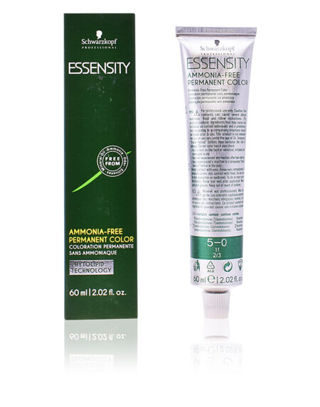 ESSENSITY ammonia-free permanent color  5-0 60 ml by Schwarzkopf