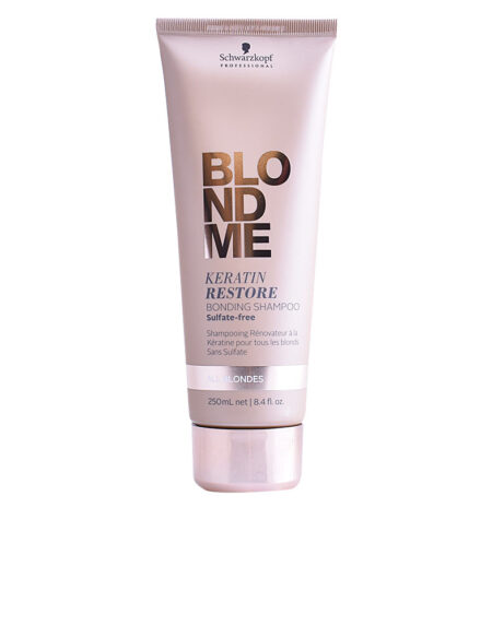 BLONDME keratin restore bonding shampoo 250 ml by Schwarzkopf