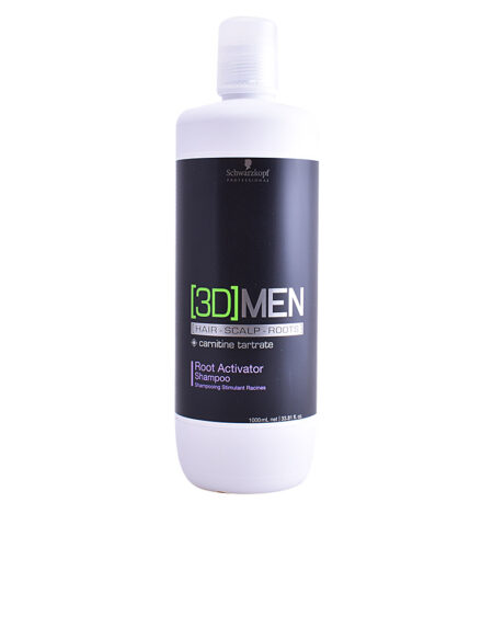 3D MEN root activator shampoo 1000 ml by Schwarzkopf
