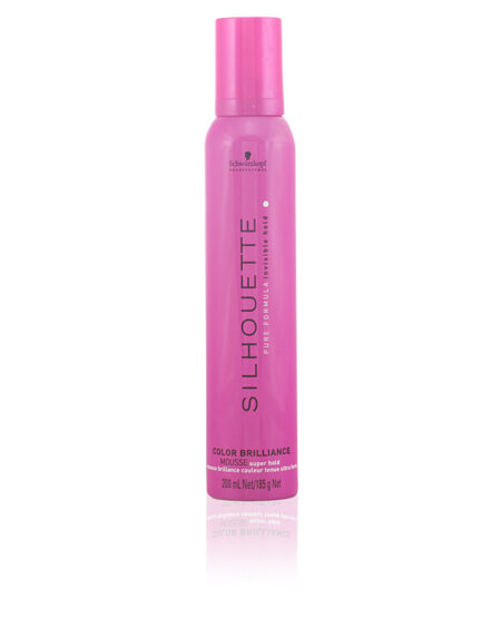 SILHOUETTE color brillance mousse super hold 200 ml by Schwarzkopf