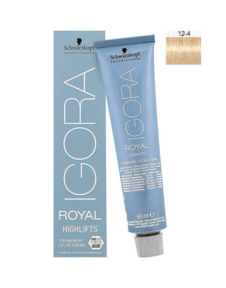 IGORA ROYAL HIGHLIFTS permanent color creme 12-4 60 ml