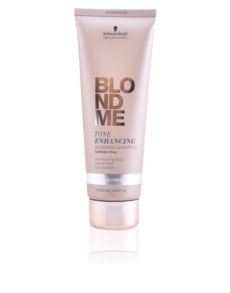 BLONDME tone enhancing bonding shampoo #cool blondes 250 ml by Schwarzkopf
