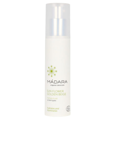 SUN FLOWER tinting fluid #golden beige 50 ml by Mádara organic skincare