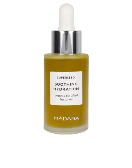 SUPERSEED soothing hydration organic facial oil 30 ml by Mádara organic skincare