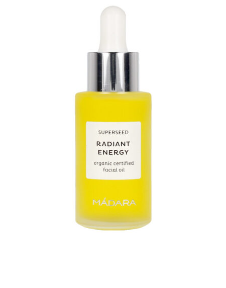 SUPERSEED radiant energy organic facial oil 30 ml by Mádara organic skincare
