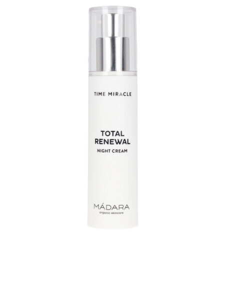 TIME MIRACLE total renewal night cream 50 ml by Mádara organic skincare