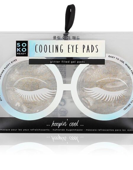 COOLING EYE PADS glitter filled gel pads by Oh K!