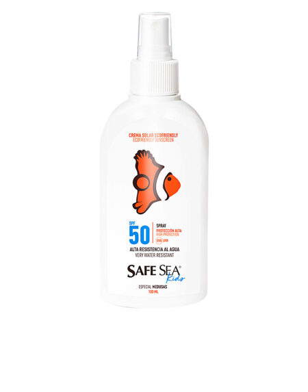 KIDS crema solar especial medusas SPF50 vaporizador 100 ml by Safe Sea