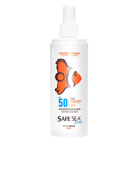 KIDS crema solar especial medusas SPF50 vaporizador 200 ml by Safe Sea